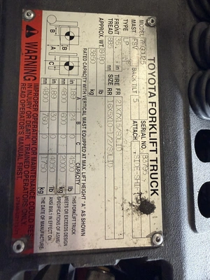 Used TOYOTA 7FGCU25 Misc Forklifts New Jersey US | Miedema Asset Management Group #1421892