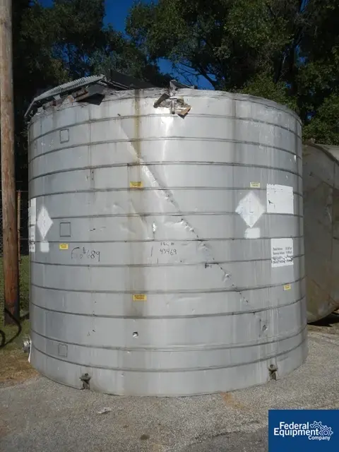 Used Unknown 11,000 Gal Storage Tank, S/S Stainless Steel Tanks Ohio US | Federal Equipment Company #126136