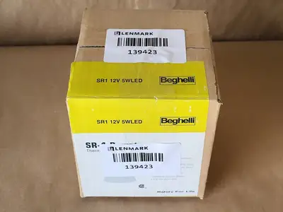 NEW BEGHELLI SR1 12V5WLED