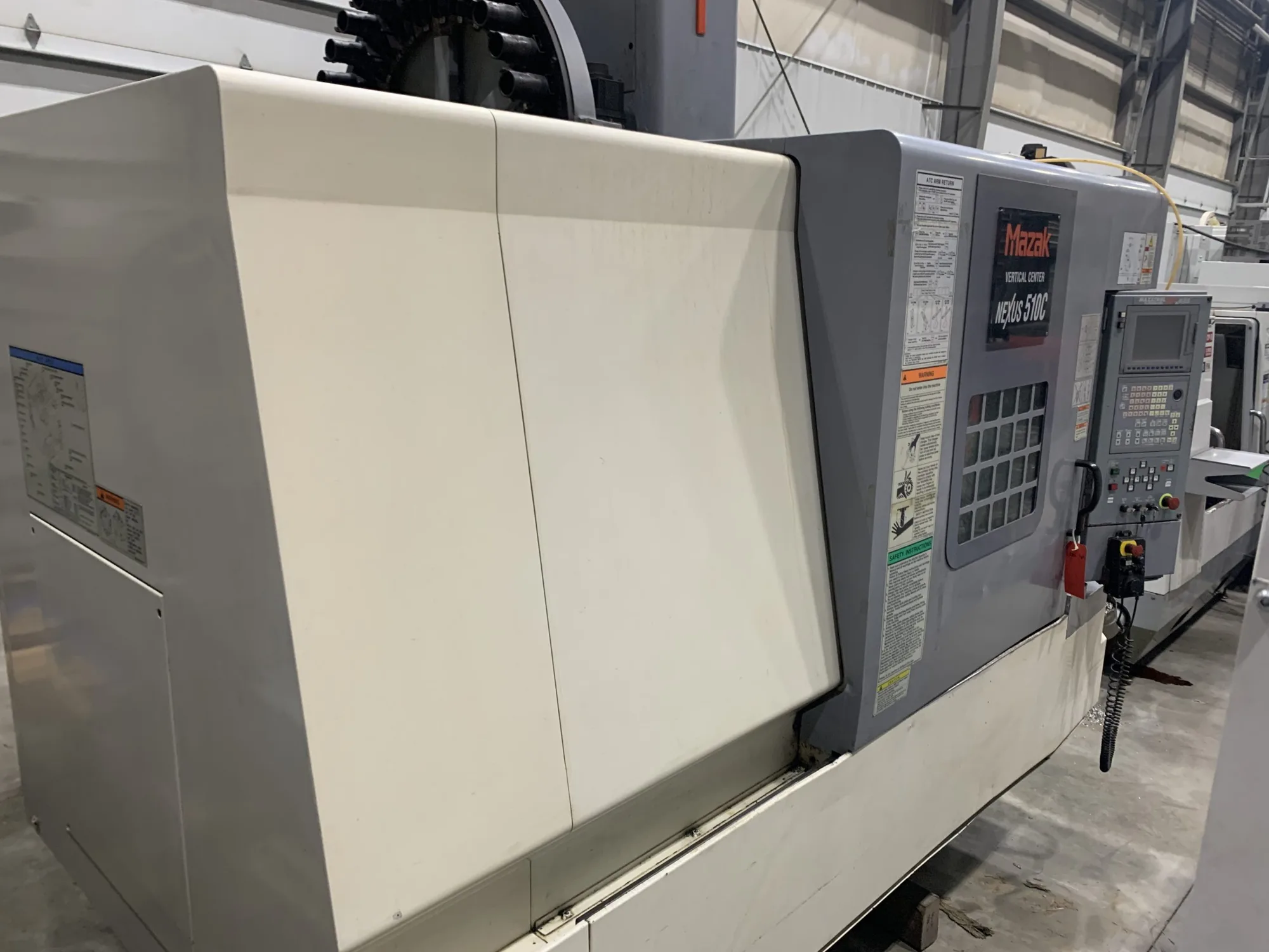 Mazak Nexus 510C Machining Center – 2002