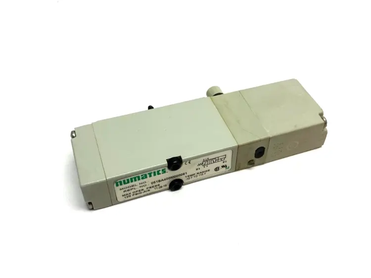 Used NUMATICS SOLENOID VALVE 2-POS 5-PORT 24VDC 120PSIG Solenoid Valves | Maverick Industrial Sales #1117879