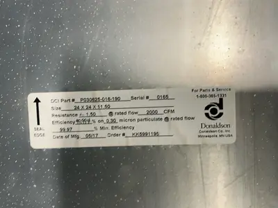 Used DONALDSON TORIT MHP1 Dust Collectors Ohio US | HGR 24 #1404905