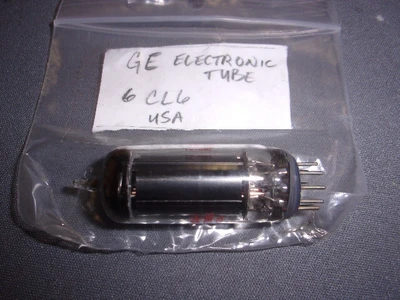 USED GE GE 6CL6  TUBE