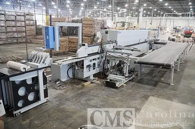 USED 2012 HOMAG KAL 310 EDGEBANDER WITH RETURN CONVEYOR