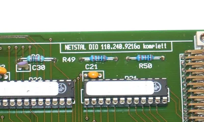 NEW NETSTAL DIO 110.240.9216A I/O CARD DIO1102409216A
