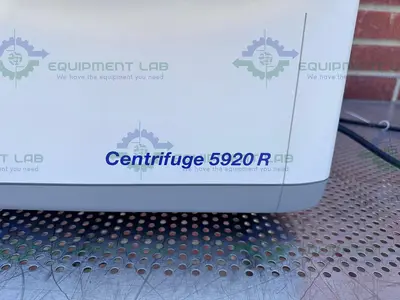 USED EPPENDORF 5920 R REFRIGERATED CENTRIFUGE W/ S-4X UNIVERSAL ROTOR 4500 RPM