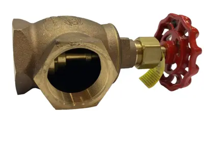 126SUL 1-1/2" | United Brass  NPT Angle Valve 125 PSI, Heavy Duty Bronze Industrial - New Other