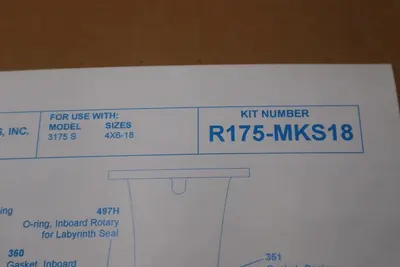 GOULDS R175-MKS18 Repair Kit - STOCK GF691