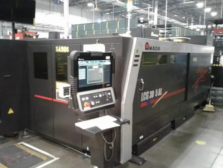Used AMADA LCG-3015AJ Laser Cutters Texas US | MANUFACTURING SOLUTIONS #806287