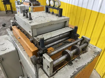 10" x .130" DURANT JACO MODEL #VS-MD-10 POWERED COIL STRAIGHTENER: STOCK #23069