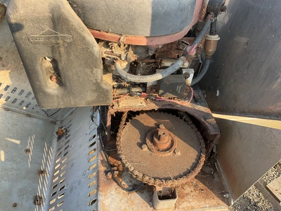 Used SNO-WAY RVB2000 STAINLESS STEEL 2 CUBIC YARDS SALT SPREADER Dry Spreaders Michigan US | Miedema Asset Management Group #1321218