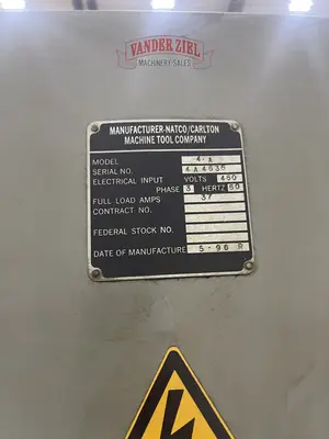 Used CARLTON 4A Radial Drills Michigan US | Vander Ziel Machinery Sales #480421