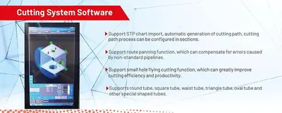 2026 Bescutter TUBE Ninja 4 In and Smaller | Fiber Laser Tube Cutting Machine With Automation