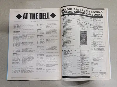USED BOXING ILLUSTRATED JANUARY 1989