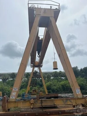 USED 150 TON DOUBLE GIRDER MOBILE GANTRY CRANE Cranes, Gantry, Bridge Type