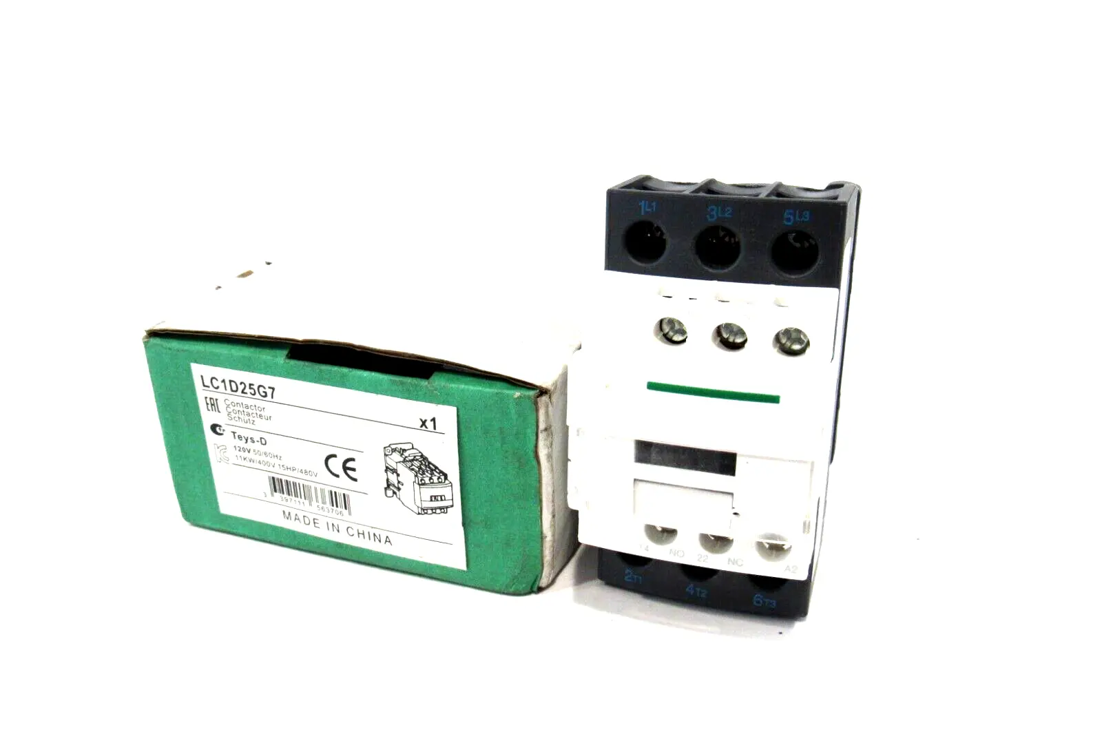 NEW SCHNEIDER ELECTRIC LC1D25G7 CONTACTOR