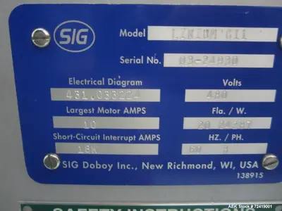 Used PAPER CONVERTING MACHINE CF01-00013 Other Complete Packaging Lines Illinois US | Aaron Equipment #87131
