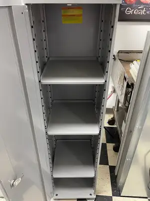 Used Falcon Restaurant Supply Used Employee Storage Locker with Shelves Cabinets Illinois US | Falcon Restaurant Supply #1376409