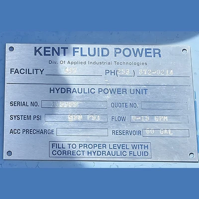 USED 2013 KENT FLUID POWER PVM063ER09EE02AAA0700000