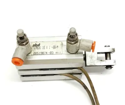 CRS3U16X1-BB-M, CRS3U 16X1-BB-M, CRS3U 16 X 1-BB-M | PHD CRS3U16X1-BB-M Compact Pneumatic Cylinder 0.63" Bore 1" Stroke - Used