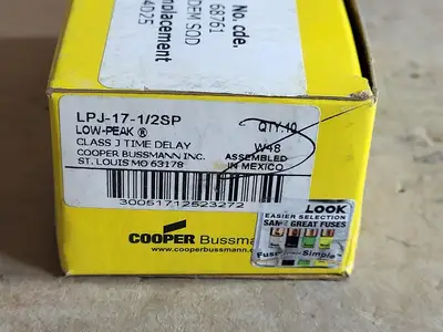 NEW BUSSMANN LPJ-17-1/2SP