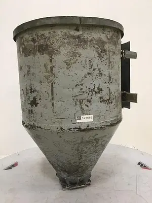 USED METAL FABRICATOR HOPPER