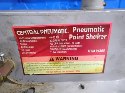 USED CENTRAL PNEUMATIC 94605