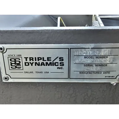 USED TRIPLE/S DYNAMICS INC. HDC10-3-LH
