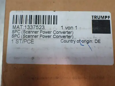 NEW TRUMPF 1337523