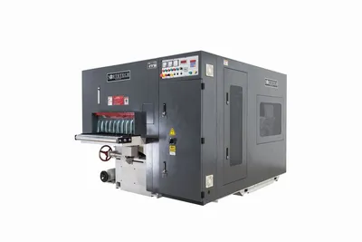 Northtech NT 820HC 50HP+50HP Double Surface Planer (w/ Helical Cutter Heads)