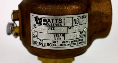 NEW WATTS INDUSTRIES 41A