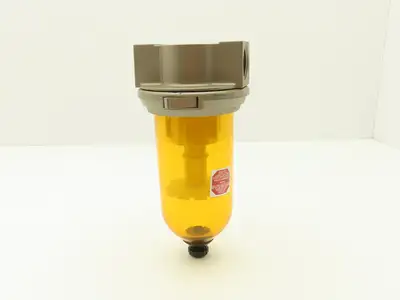 Schrader Bellows 3538-1000 Pneumatic Lubricator Air Filter 1"NPT Poly Bowl