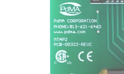 NEW PDMA CORPORATION MTAP2 MOTOR TESTER BOARD PCB-00322-REVC