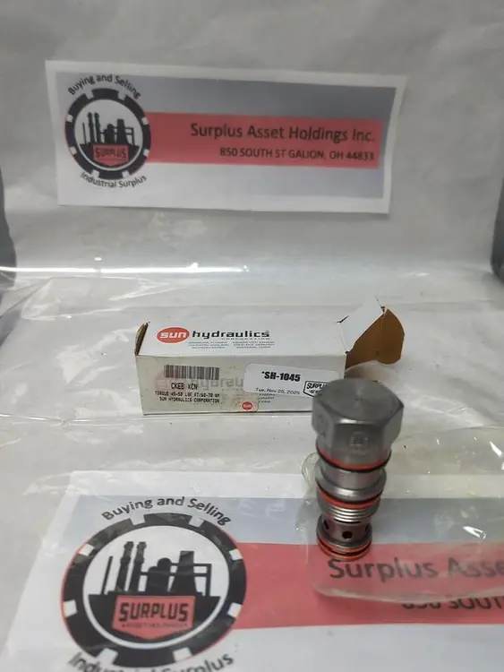New | in-Stock SUN HYDRAULICS CKEB-XCN Parts (Hydraulics and Pneumatics) Ohio US | Surplus Asset Holdings #1246257
