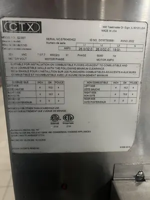 Used MIDDLEBY MARSHALL DZ33T Conveyor Ovens Florida US | BAM Discount Restaurant Equipment #1283082