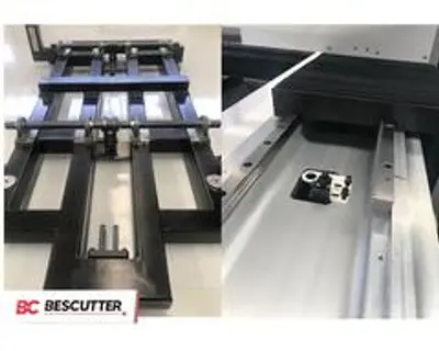 Bescutter MACH SPEED 5'x10' | 6000W -20000W | Fiber Laser Cutter Fully Enclosed with Hydraulic Shuttle Table