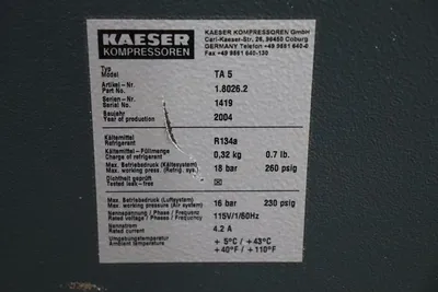 KAESER SX6 Rotary Screw & Sliding Vane Air Compressors | Midstate Machinery (14)