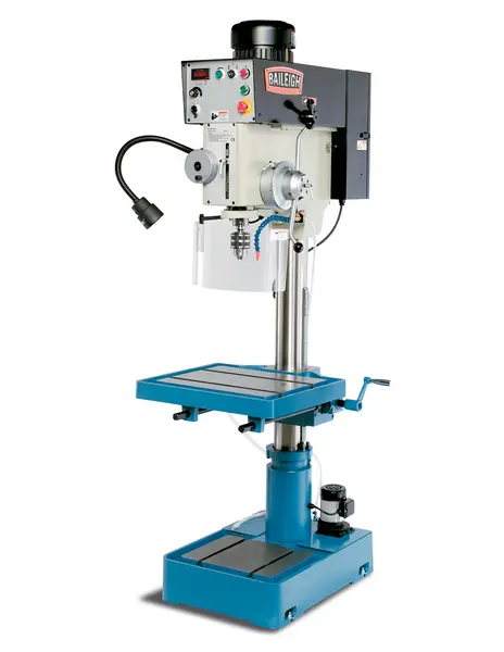 New | in-Stock BAILEIGH DP-1500VS-220V Heavy Duty & Sensitive Single Spindle Drills Illinois US | Olympus Machinery Group #1350370