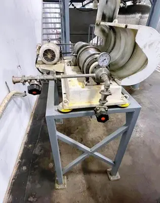 Flottweg Z1L solid bowl decanter centrifuge, 316SS.