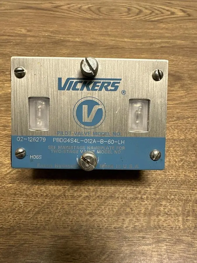 New | in-Stock VICKERS 02-126279 Pump & Valve Parts Ohio US | Surplus Asset Holdings #1246786