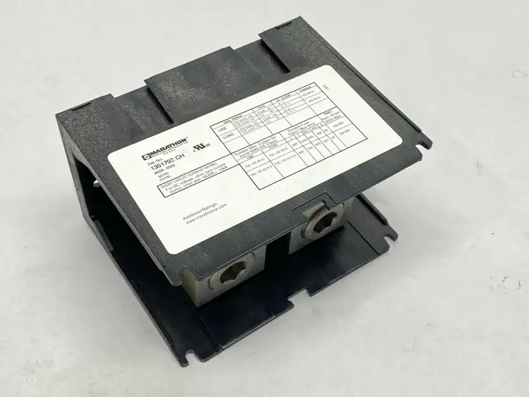 Used MARATHON POWER DISTRIBUTION BLOCK 950A 600V Terminal Blocks Michigan US | Maverick Industrial Sales #1088810
