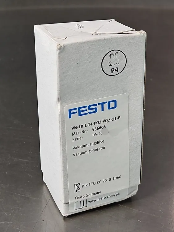 Used Festo _UNKNOWN_ Vacuum Pumps South Carolina US | Palmetto Automation #1162255