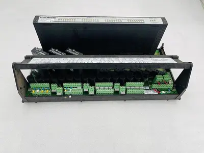 Fisher-Rosemount 01984-4121-0002 Isolated Discrete Termination Panel A #2321