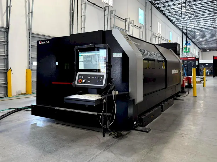 Used 2021 AMADA VENTIS 3015 AJ FIBER Laser Cutters | Machine Factory Outlet #1267053