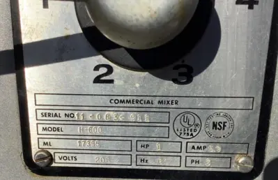 USED Hobart H-600