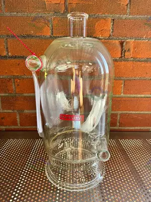 Used CHEMGLASS 10 LITER JACKETED PROCESS REACTION VESSEL Glassware - Other California US | Equipment Lab #1411868