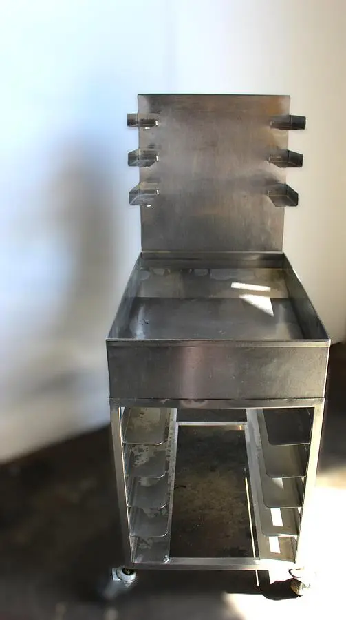 Stainless Steel Donut Glazing Station