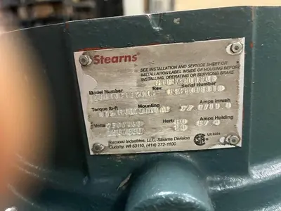 Used STEARNS 108102102CQF Industrial Controls | Surplus Asset Holdings #1221198