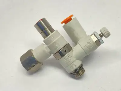 ASP330F-U01-07-X352 | SMC  Pneumatic Flow Speed Control Pilot Check Valve - Used