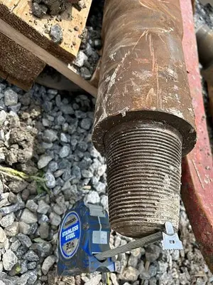 Used AFTERMARKET 7-5/8” W X 37" L CHISEL BIT FOR CABLE TOOL Tool Bits Pennsylvania US | East West Machinery & Drilling #1417330